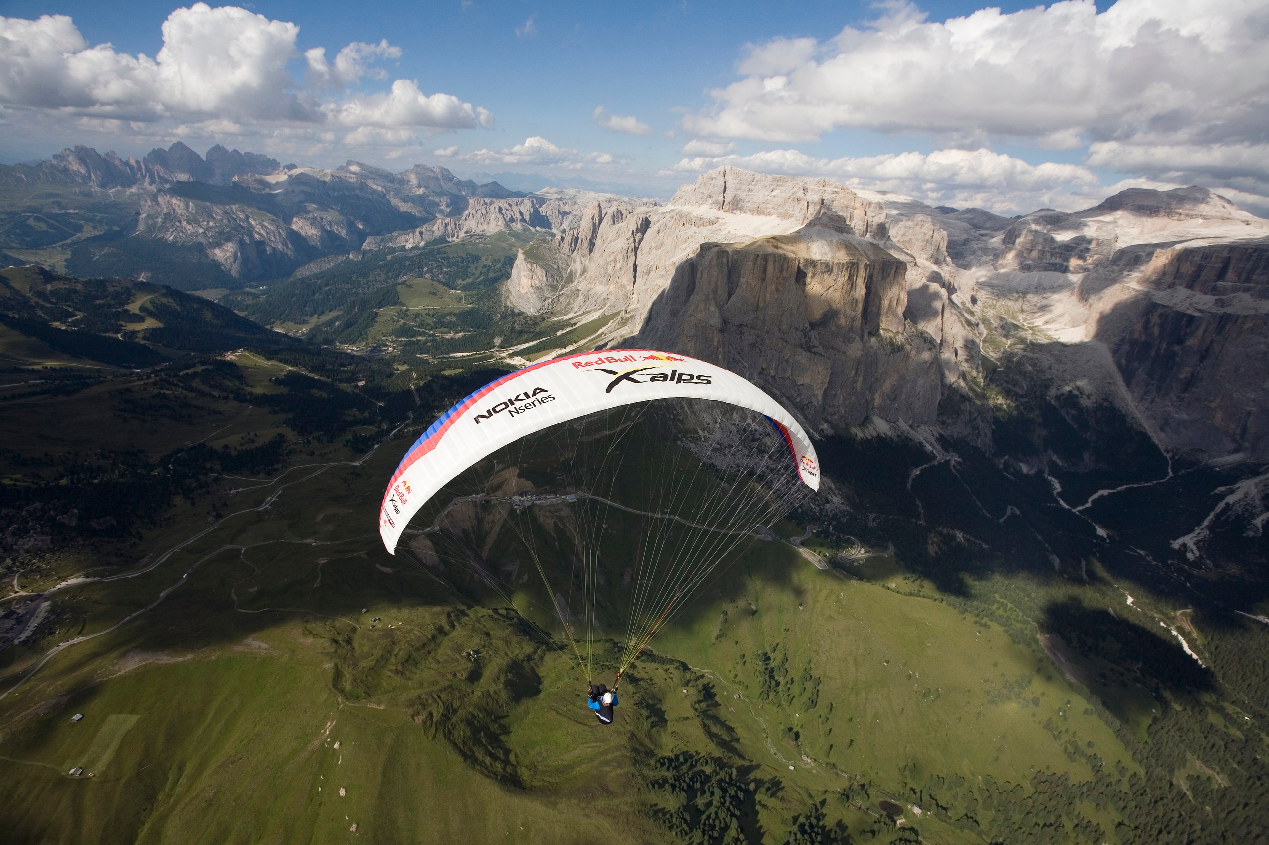 dummy pilote, felix woelk, around the Marmolada